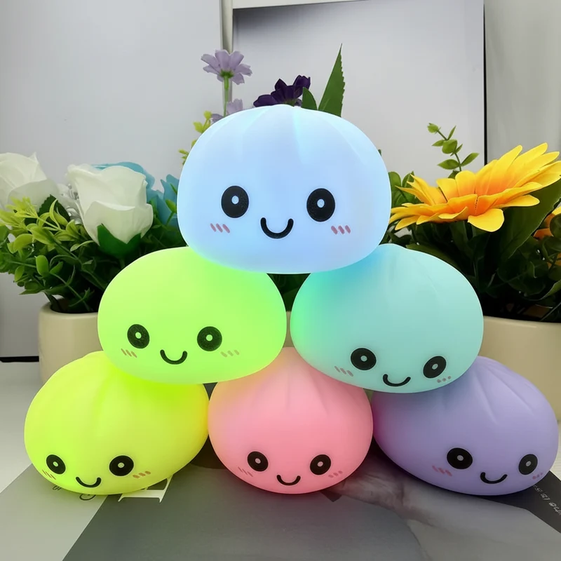 Veilleuse Squishy Baozi — Dumpling Doux & Lumineux 🥟✨