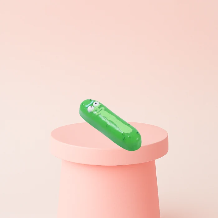 Pickle Rick Squishy Stress Relief Toy