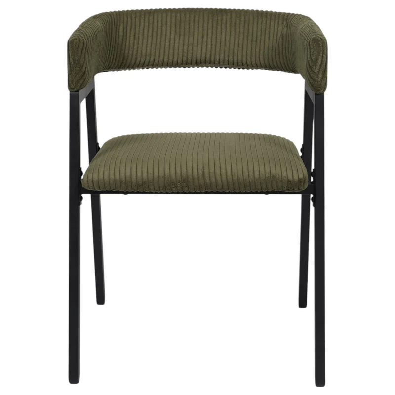 FAUTEUIL DESIGN COTELE SCOTT VERT - LOT DE 2
