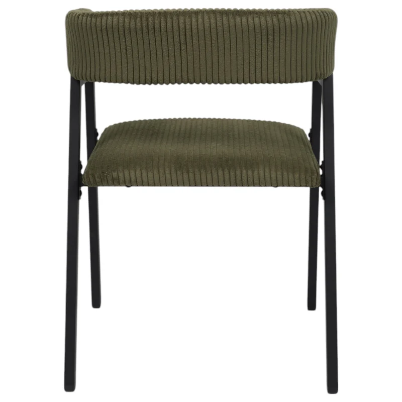 FAUTEUIL DESIGN COTELE SCOTT VERT - LOT DE 2
