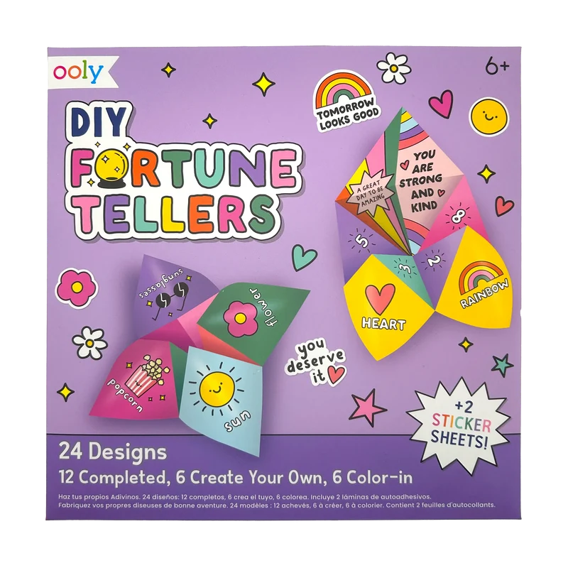 OOLY DIY Fortune Tellers Activity Kit 24ct