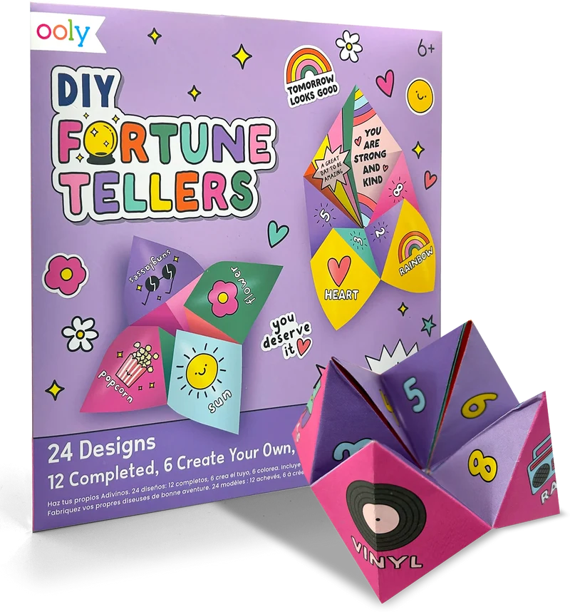 OOLY DIY Fortune Tellers Activity Kit 24ct