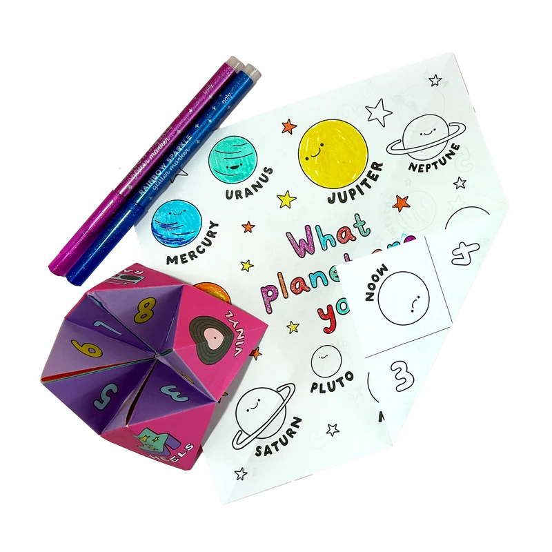 OOLY DIY Fortune Tellers Activity Kit 24ct