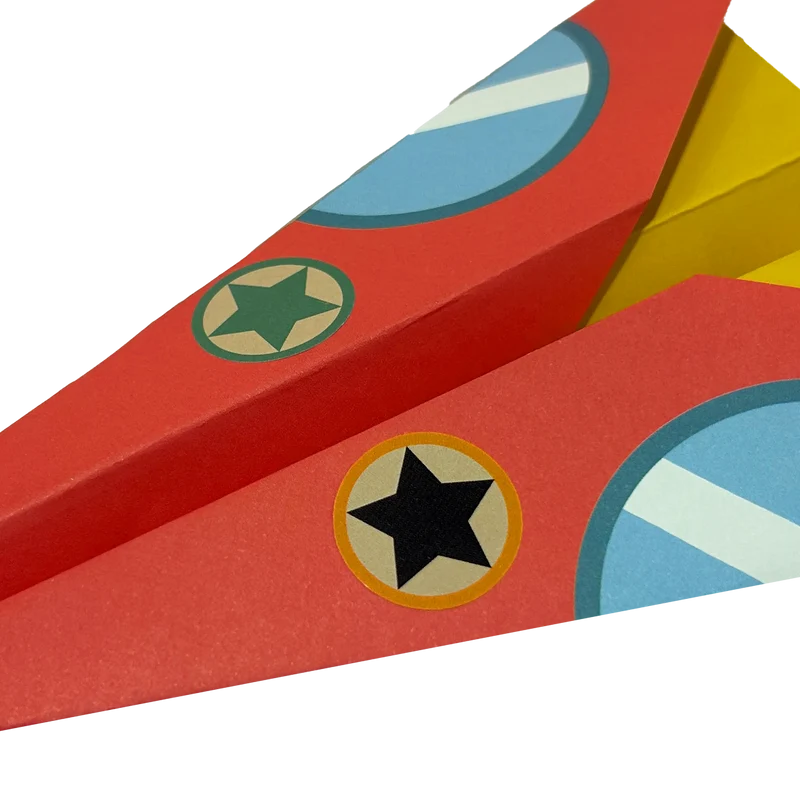 OOLY DIY Paper Airplanes Activity Kit 24ct