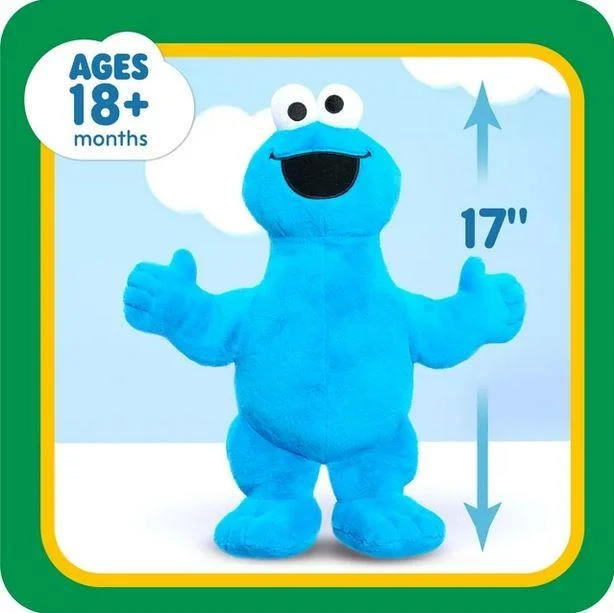 Sesame Street Cookie Monster Plush - Peluche