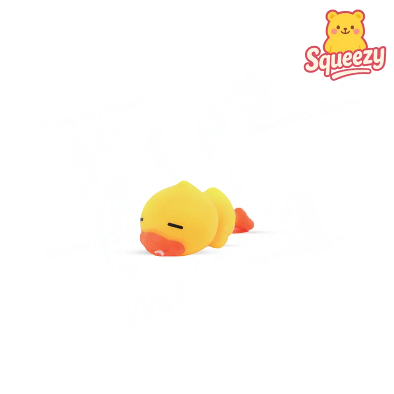 EVA Lying Down Duck Soft Stress Relief Toy