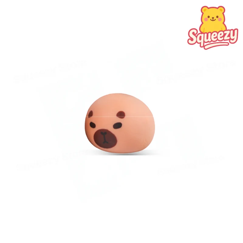 Capybara Anti-Stress Ball Soft Squeezable Stress Relief Toy