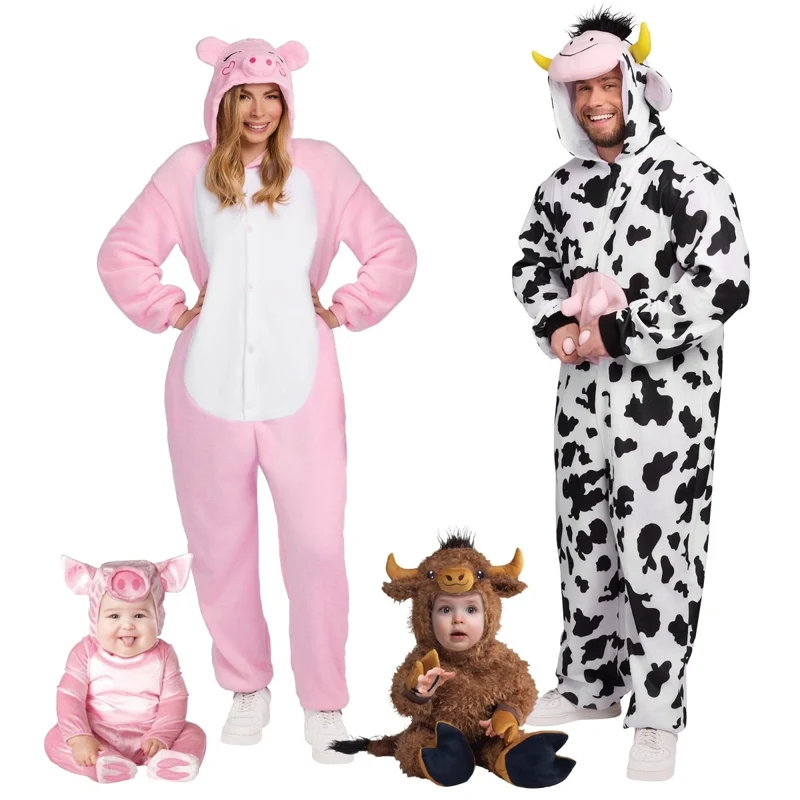 Farm Animals Family Costumes