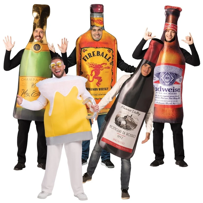 Alcoholic Drink Group Costumes for Adults