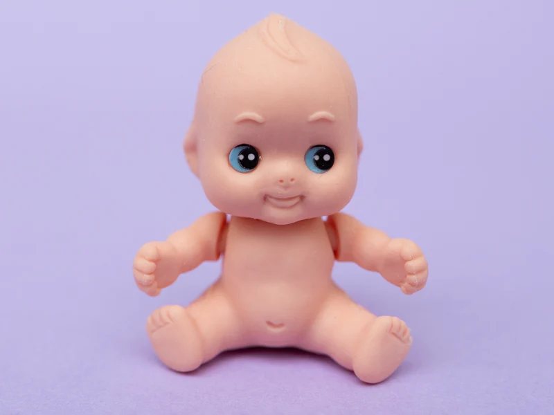 Gomme bébé assis - Iwako