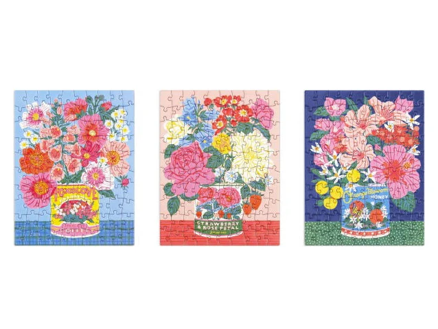 Puzzle Ever Upward Set of 3 Puzzles in Tins - Galison