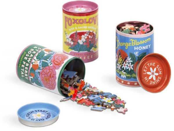 Puzzle Ever Upward Set of 3 Puzzles in Tins - Galison