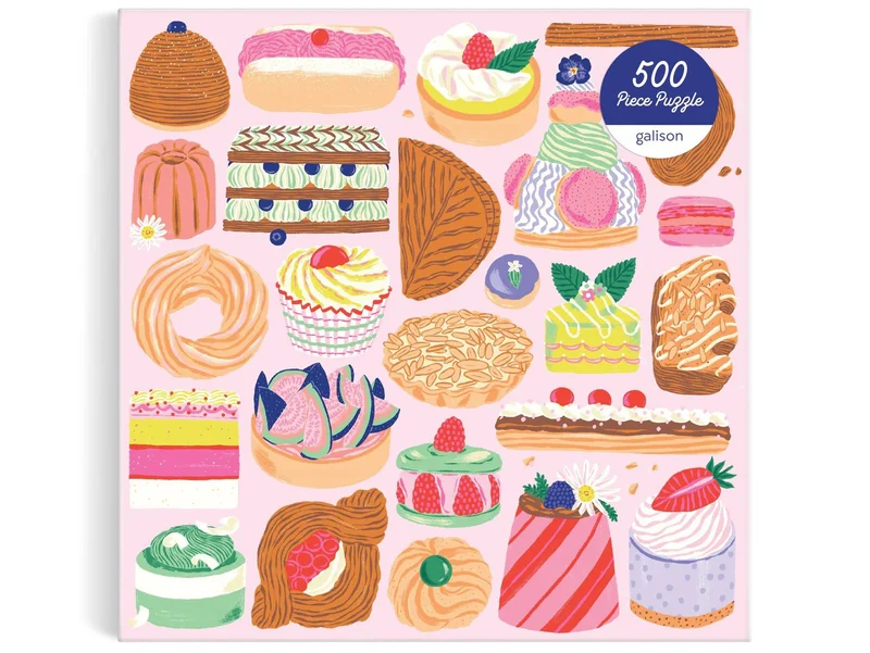 Puzzle Sweet Confections - 500 pièces - Galison