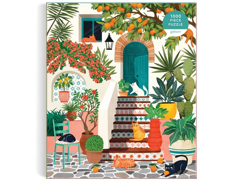 Puzzle Mediterranean Cats - 1000 pièces
