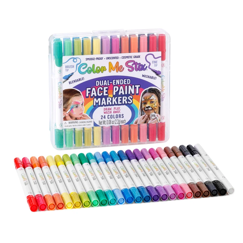 The Pencil Grip Color Me Stix Face Paint Markers 24 Pack