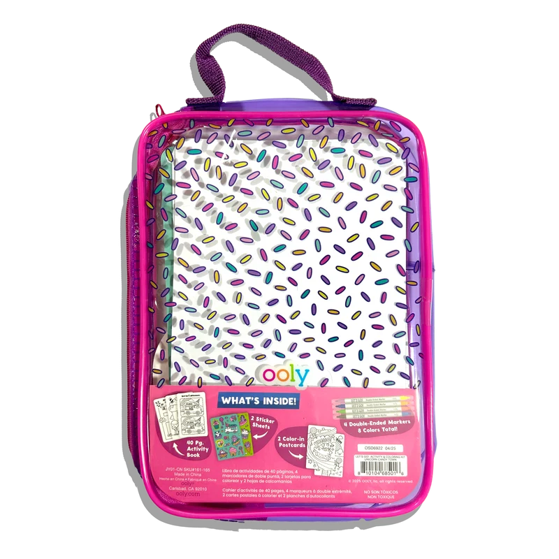 OOLY Let's Go! Unicorn Candy Town Activity Kit