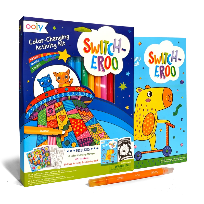 OOLY Switch-eroo! Color-Changing Activity Kit