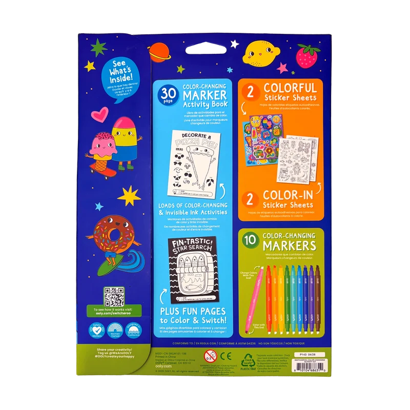 OOLY Switch-eroo! Color-Changing Activity Kit