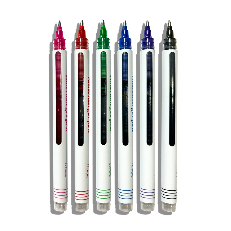 OOLY Seriously Smooth Rollerball Gel Pens 6-Piece Set