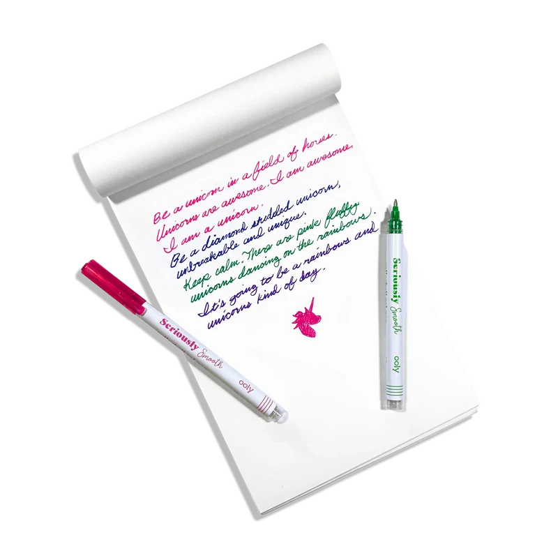 OOLY Seriously Smooth Rollerball Gel Pens 6-Piece Set