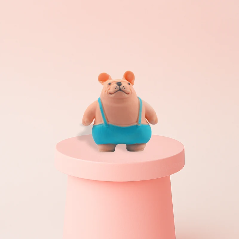 Squishy Bully Dog Super Soft Slow Rising Stress Relief Toy