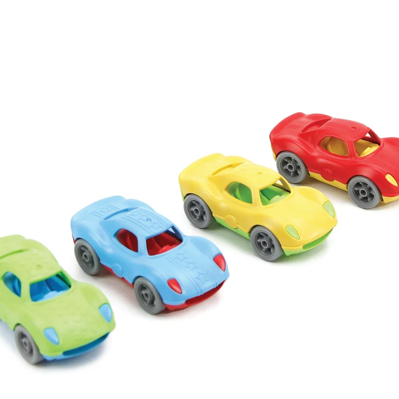 Green Toys Stack & Link Set of 4 racers