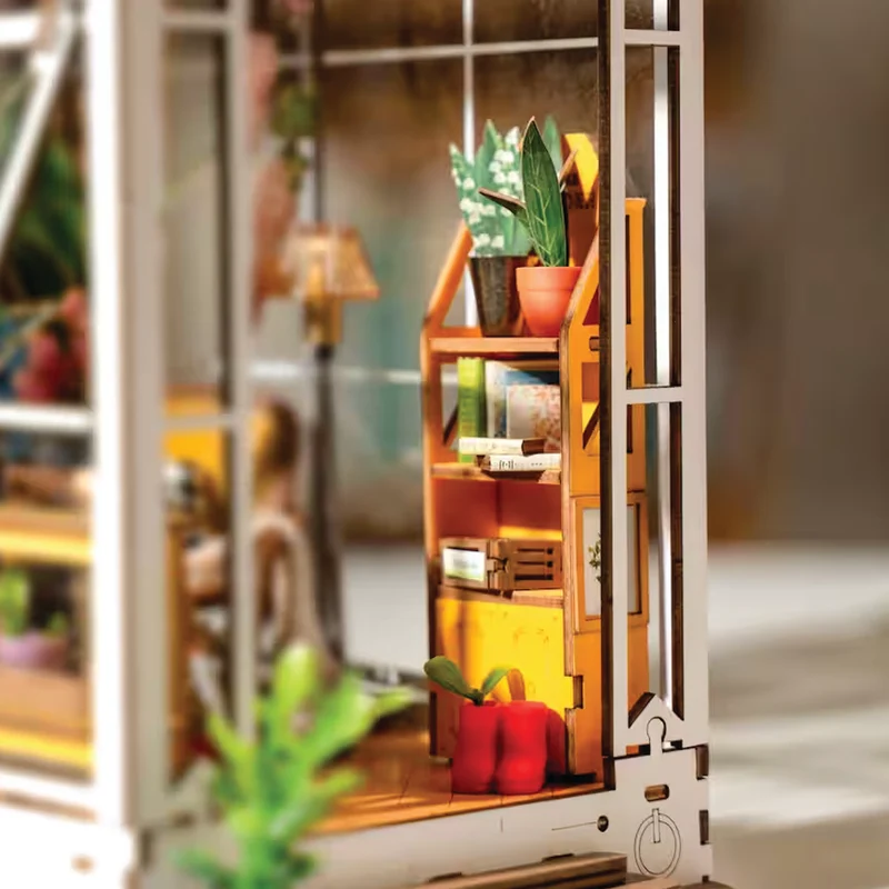 Garden House DIY Book Nook Shelf Insert