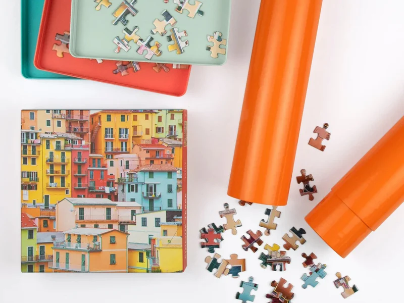 Plateaux tri puzzle Galison set rangement - Galison