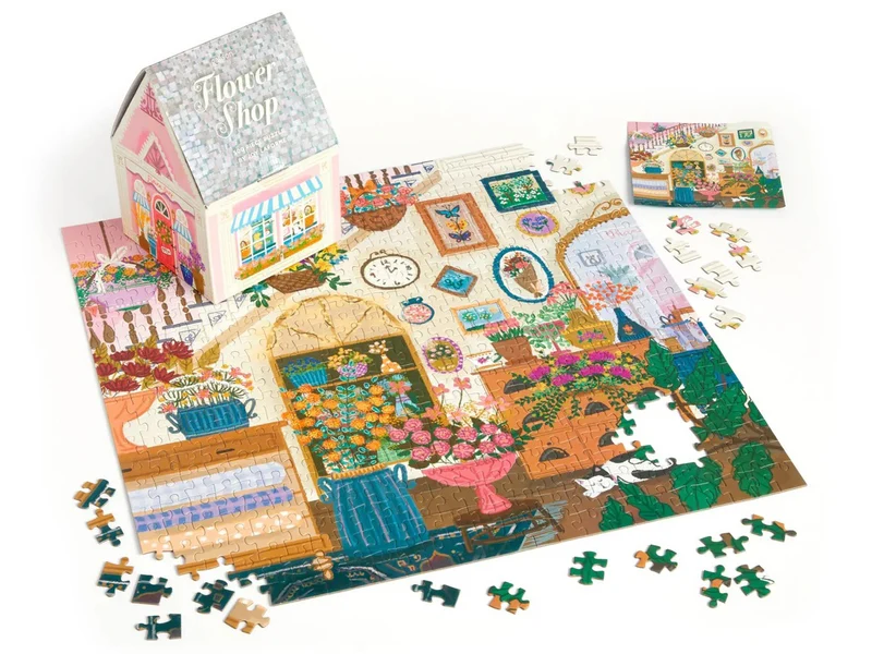 Puzzle Flower Shop par Joy Laforme - 500 pièces - Galison