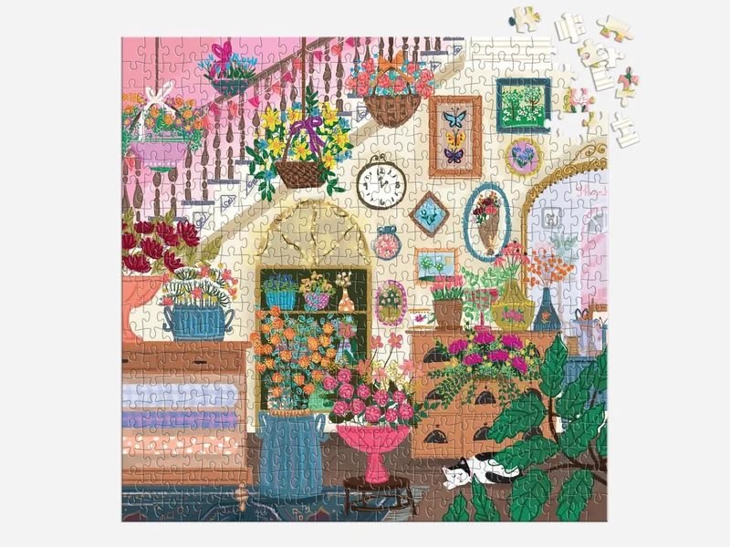 Puzzle Flower Shop par Joy Laforme - 500 pièces - Galison