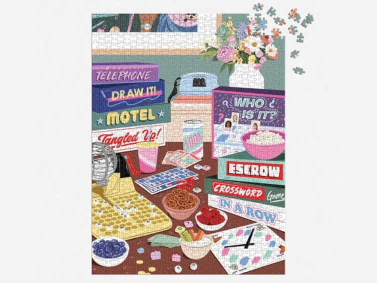 Puzzle Game Night - 1000 pièces - Galison