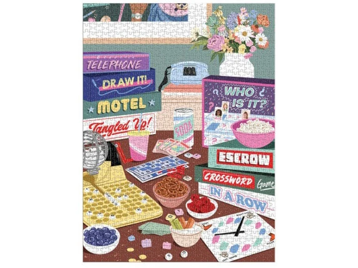 Puzzle Game Night - 1000 pièces - Galison