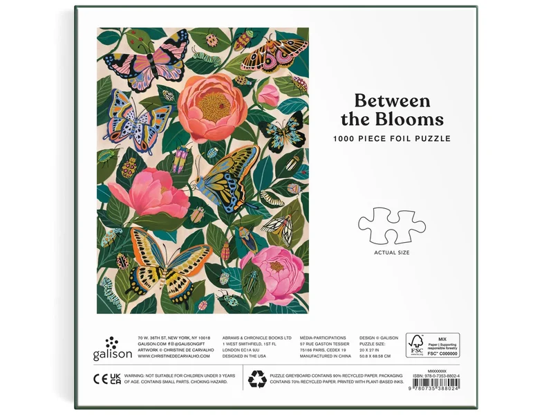 Puzzle Between the Blooms - 1000 pièces - Galison