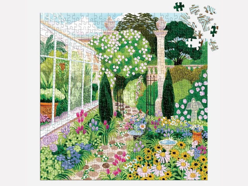 Puzzle Evergreen Gardens - 500 pièces - Galison