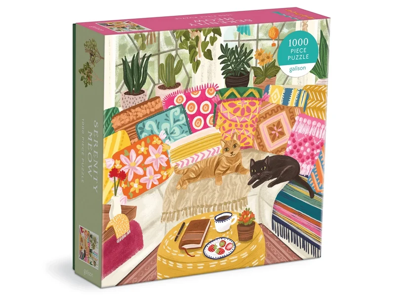 Puzzle Serenity Meow - 1000 pièces - Galison