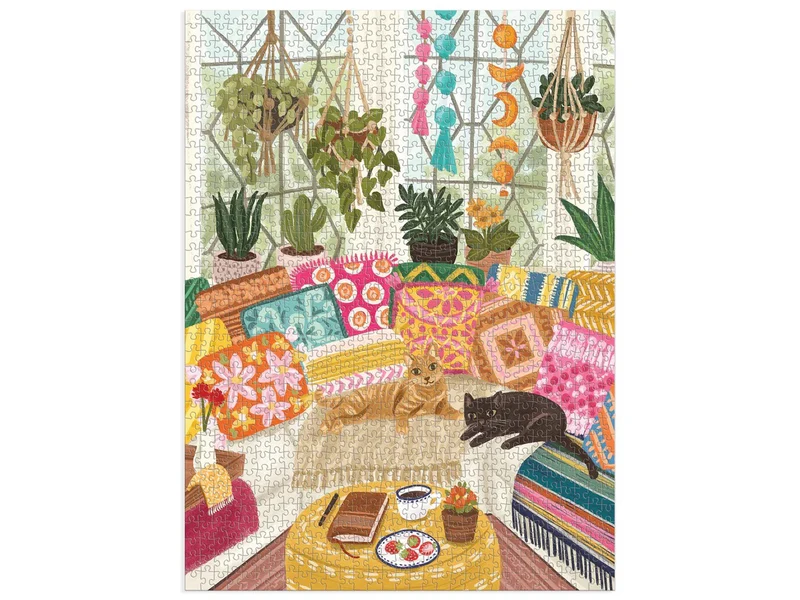 Puzzle Serenity Meow - 1000 pièces - Galison