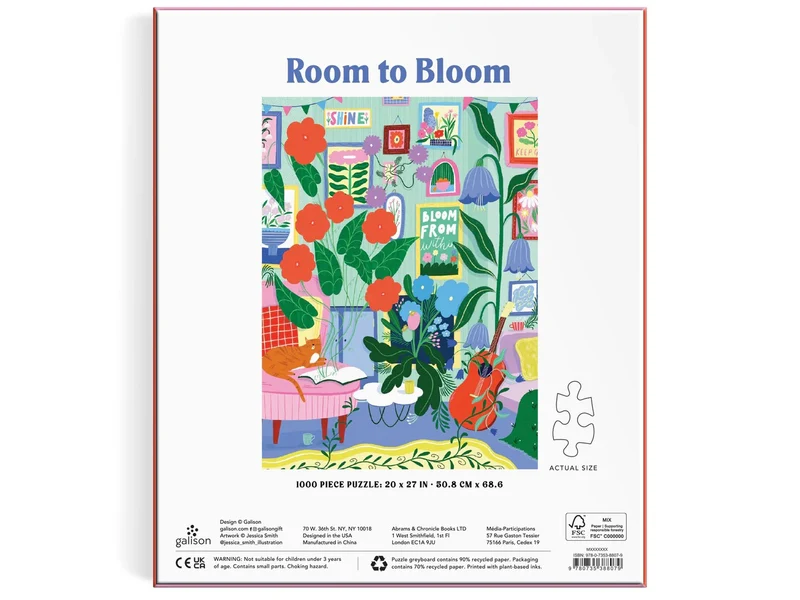 Puzzle Room to Bloom - 1000 pièces - Galison