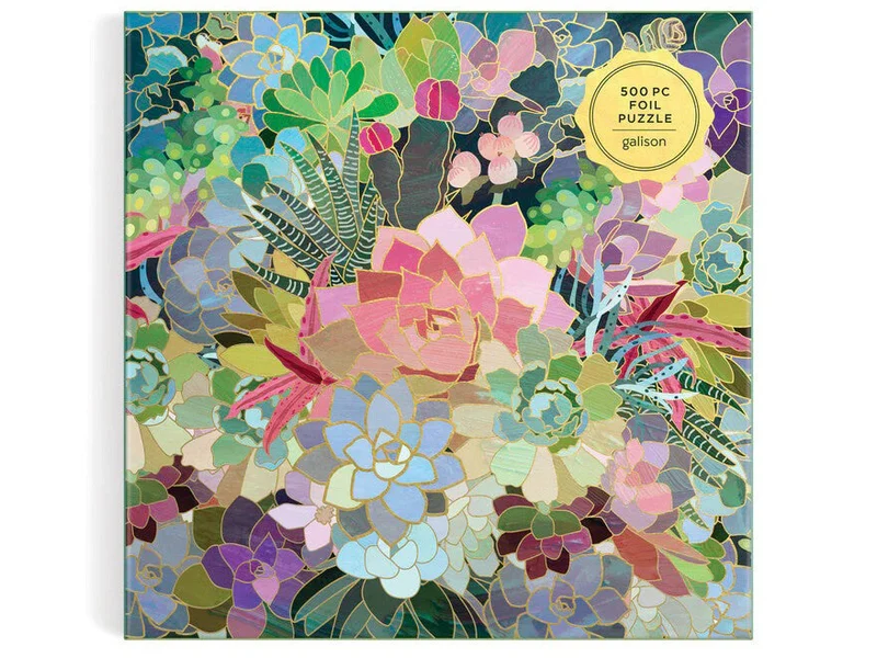 Puzzle Succulent Mosaic - 500 pièces - Galison