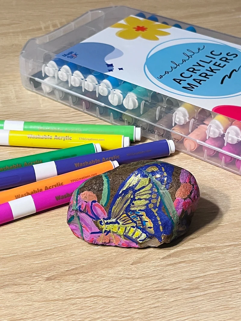 The Pencil Grip Magic Stix Washable Acrylic 24-Pack Markers