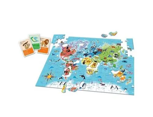 Clementoni À La Découverte du Monde Puzzle