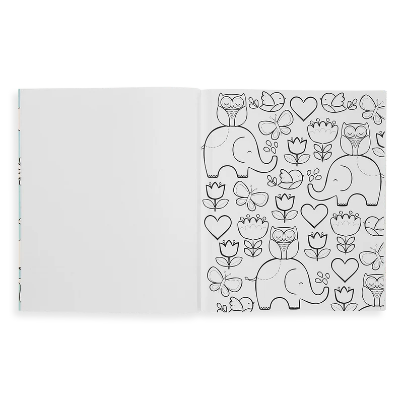 OOLY Little Cozy Critters Color-in' Book