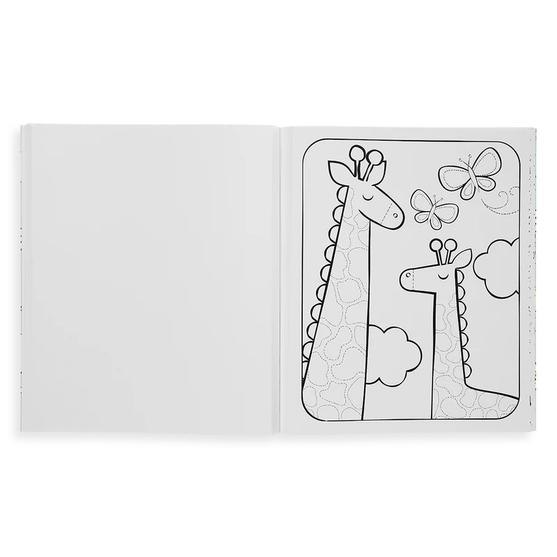 OOLY Little Cozy Critters Color-in' Book