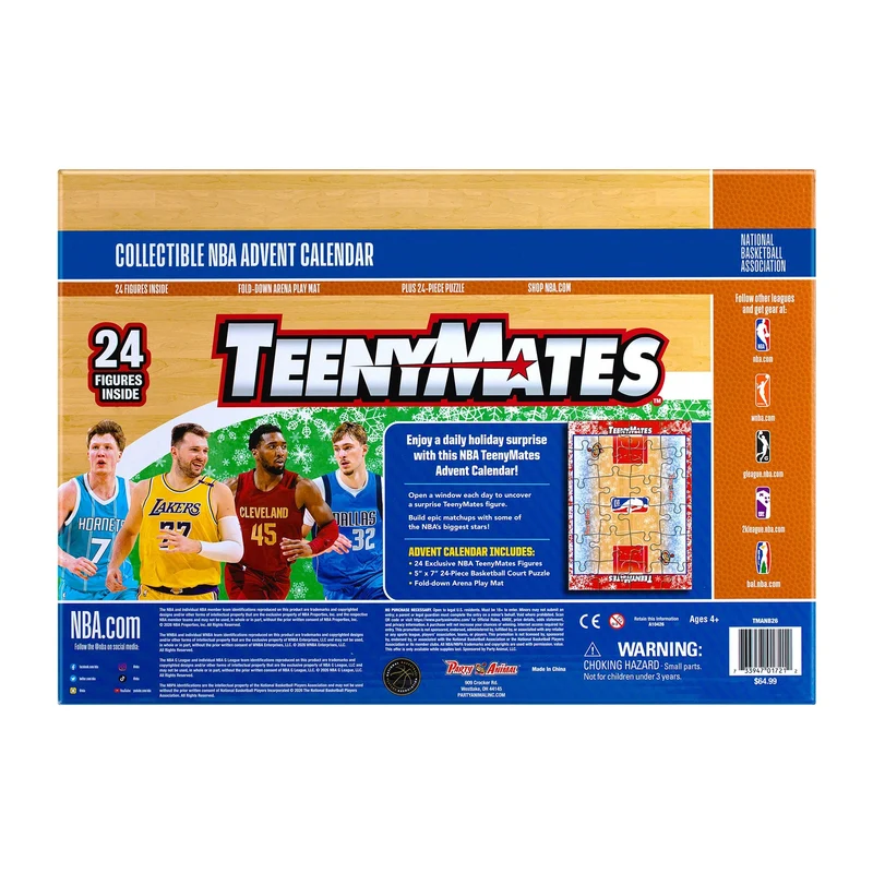 Party Animal TeenyMates NBA Advent Calendar 2026