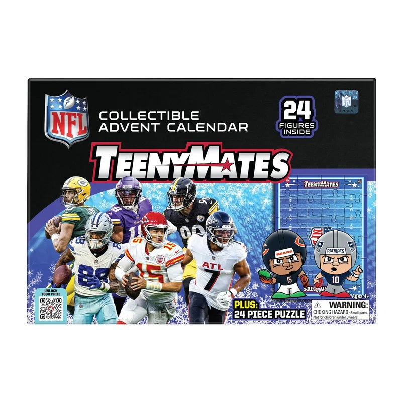 Party Animal TeenyMates NFL Advent Calendar 2026