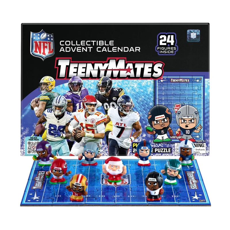 Party Animal TeenyMates NFL Advent Calendar 2026