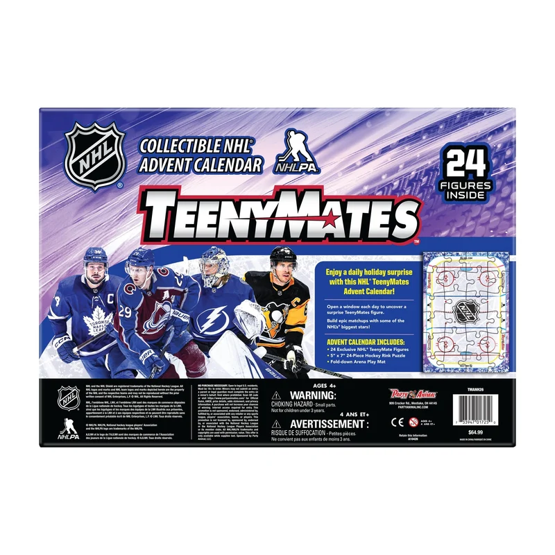 Party Animal TeenyMates NHL Advent Calendar 2026