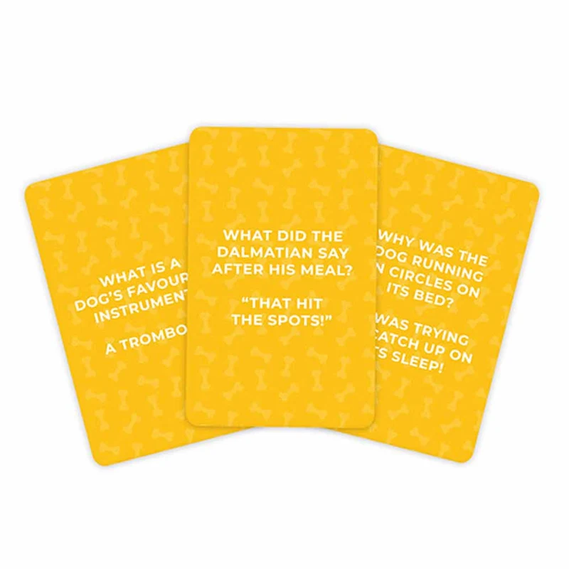 Dog Jokes Card Pack
