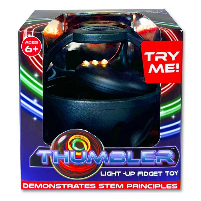 Thumbler Light up Fidget Spin Top
