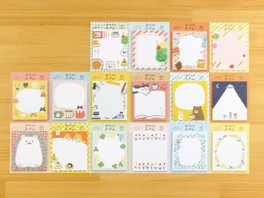 Notes adhésives japonaises - Tulipes - Watashi-Biyori