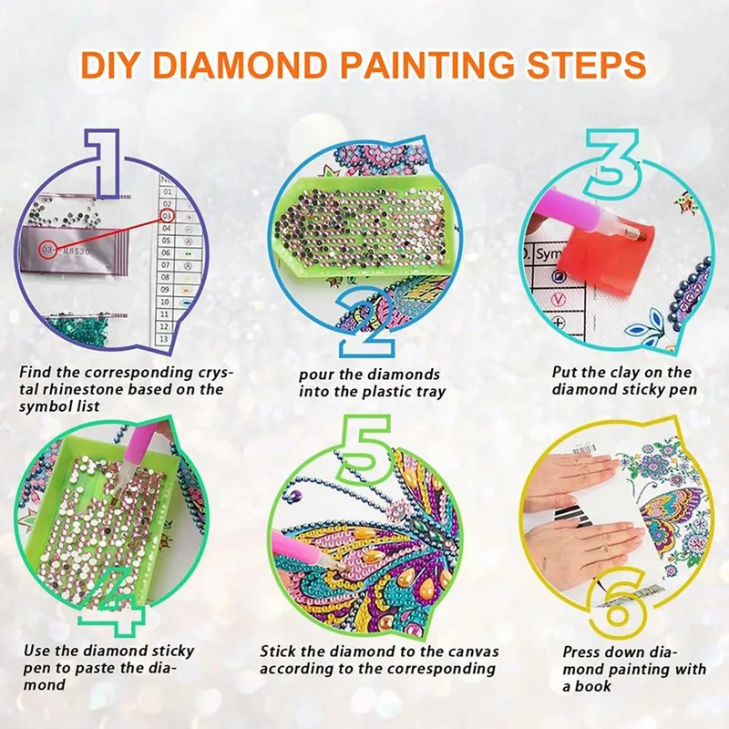Peinture diamant 5D unique anti-stress